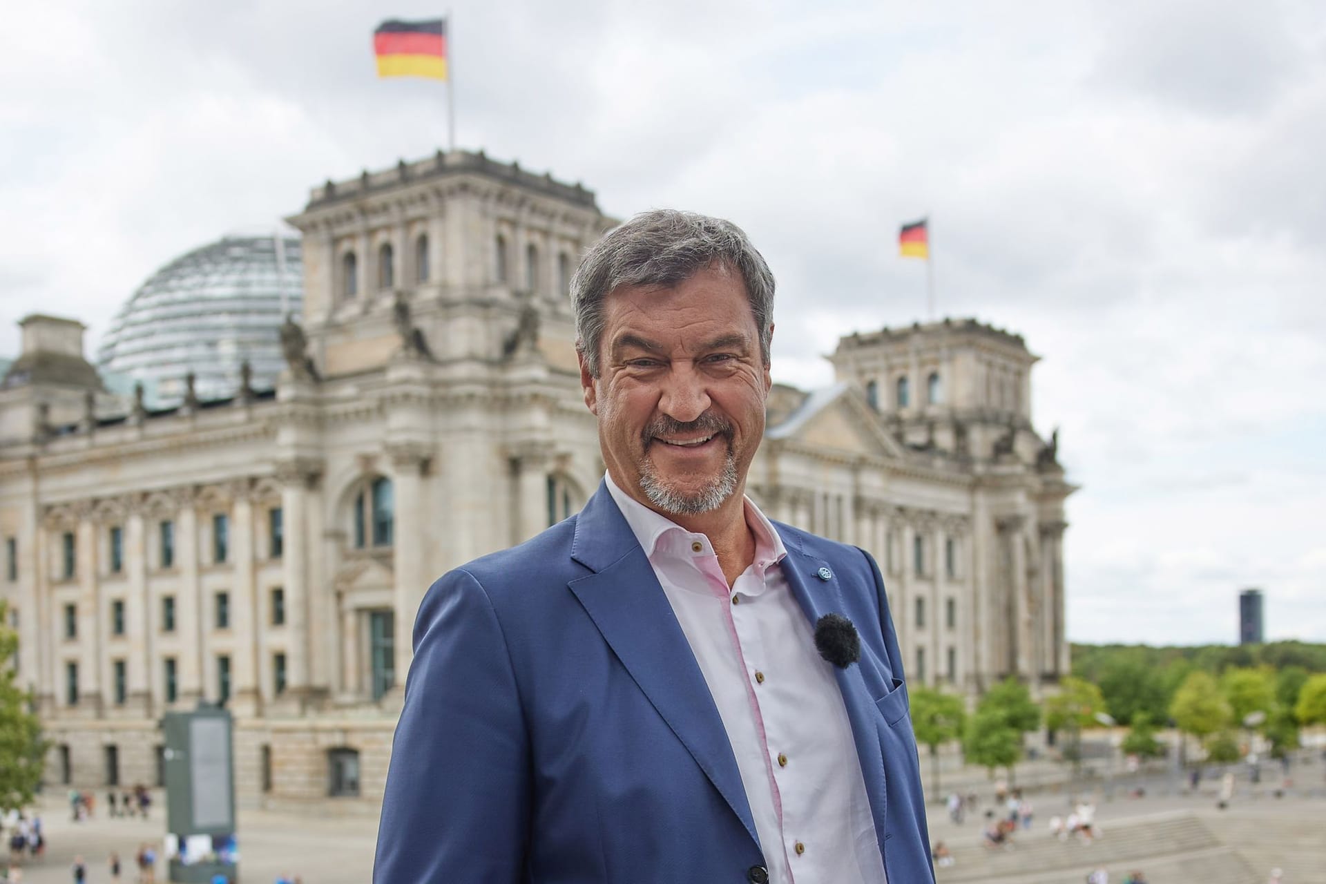 ARD-Sommerinterview mit CSU-Chef Markus Söder