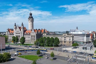 Stadtansicht Leipzig