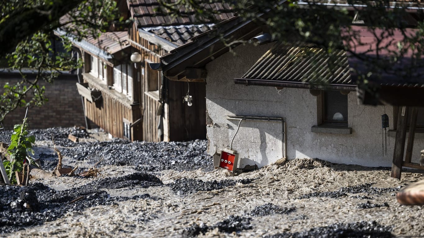 Unwetter in Brienz