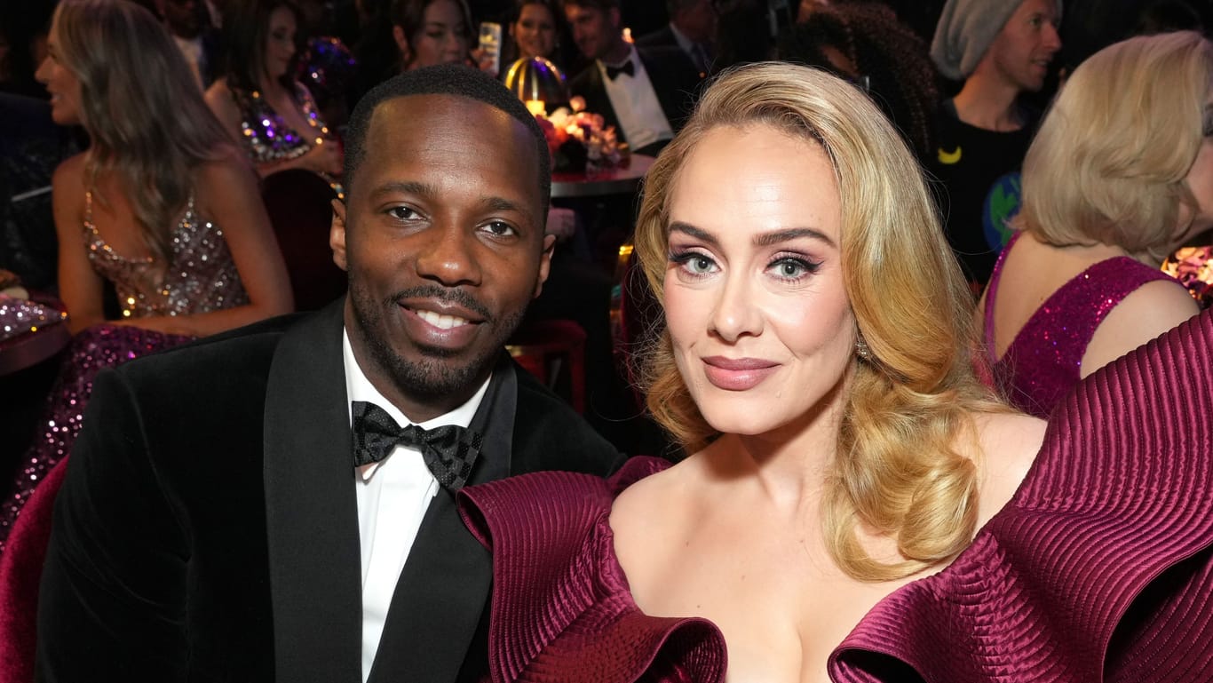 Adele mit ihrem Verlobten Rich Paul (Archivfoto): Pauk zählt zu den bekanntesten Spielervermittlern im US-Basketball.