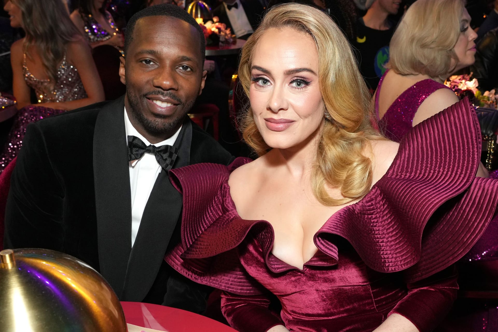 Adele mit ihrem Verlobten Rich Paul (Archivfoto): Pauk zählt zu den bekanntesten Spielervermittlern im US-Basketball.