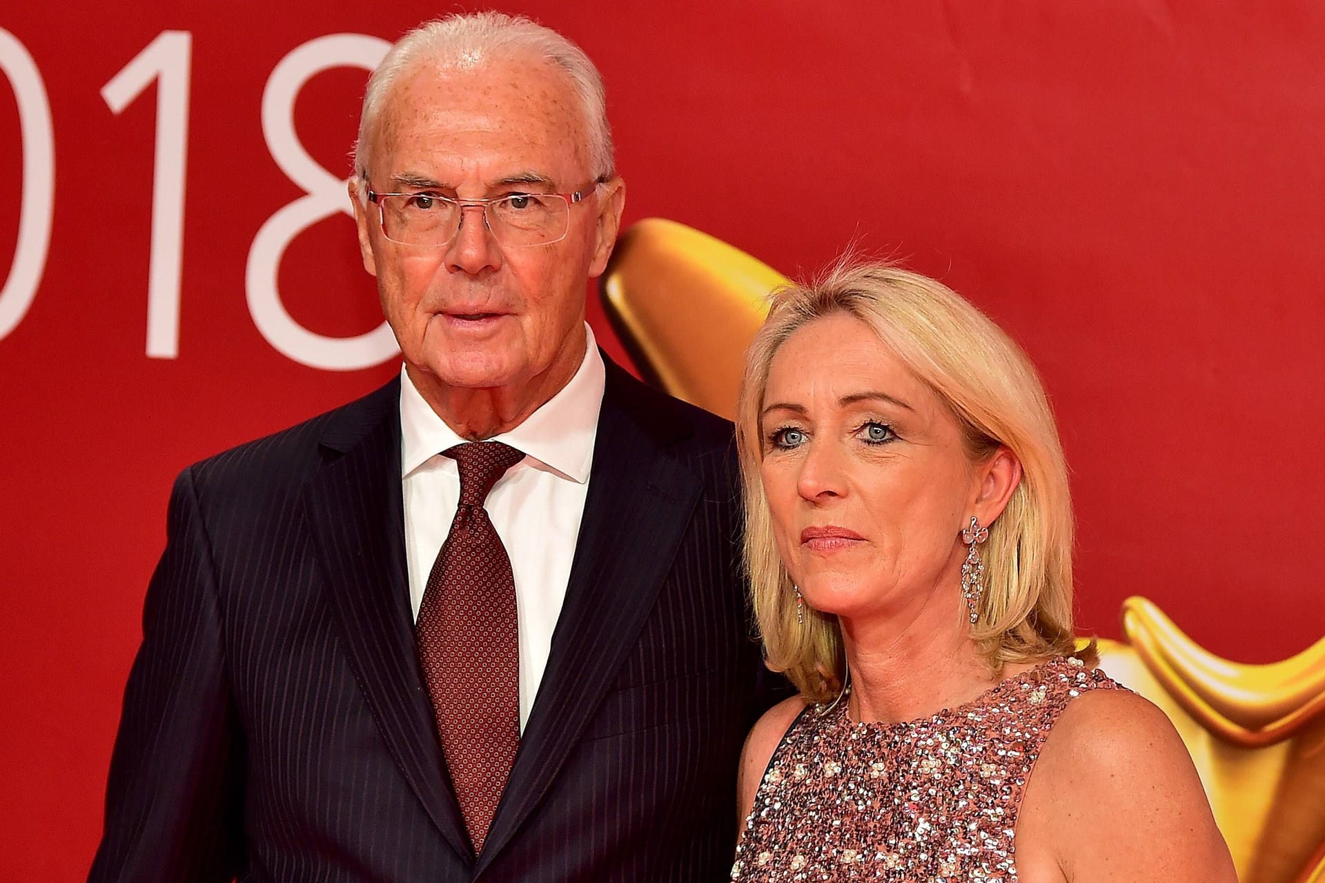 Franz und Heidi Beckenbauer bei einer Gala im Jahr 2018: Das Ehepaar war seit 2006 verheiratet.