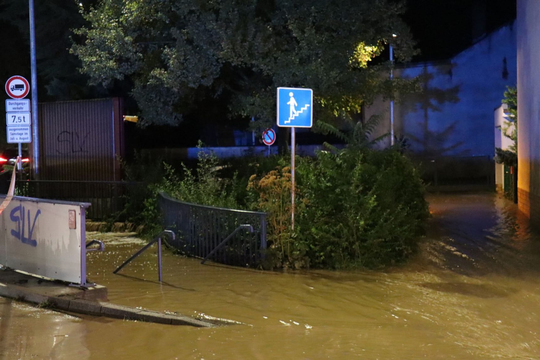 Unwetter in Baden-Württemberg