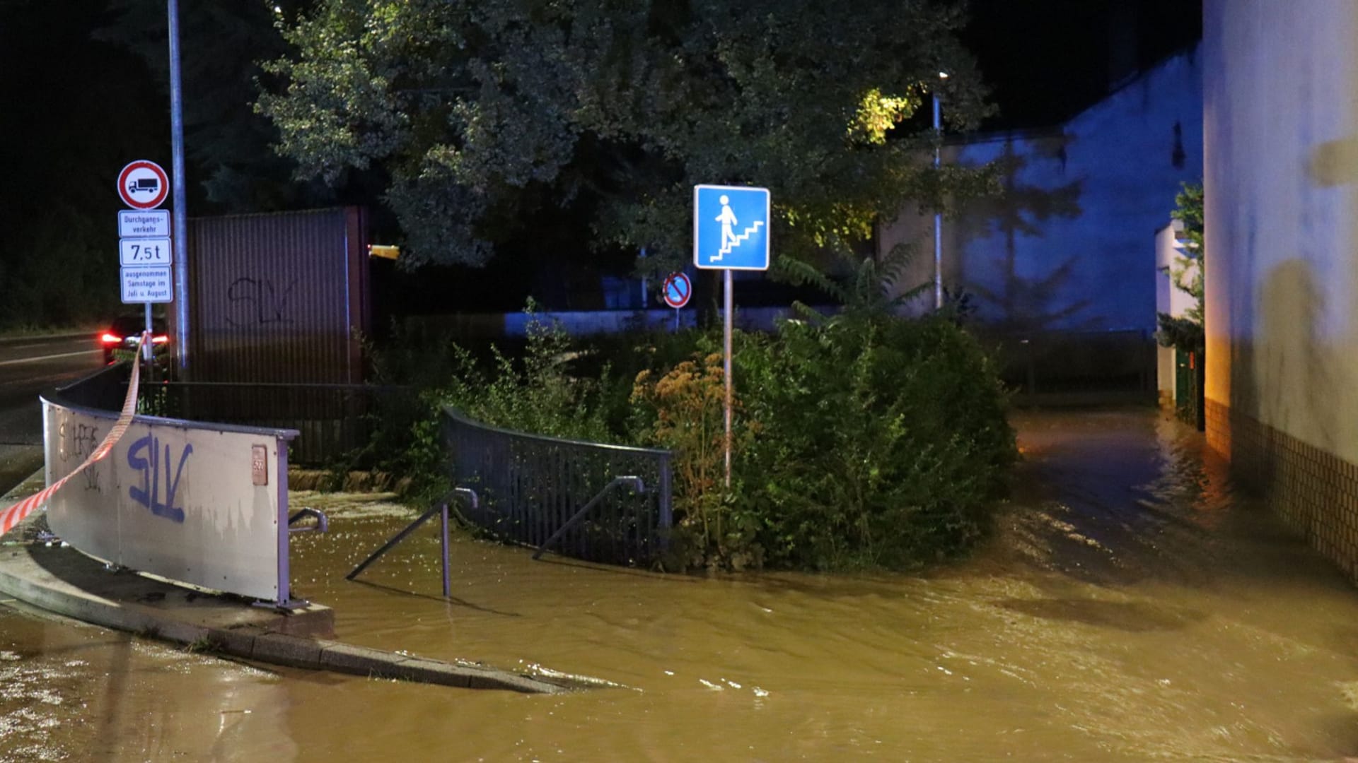 Unwetter in Baden-Württemberg