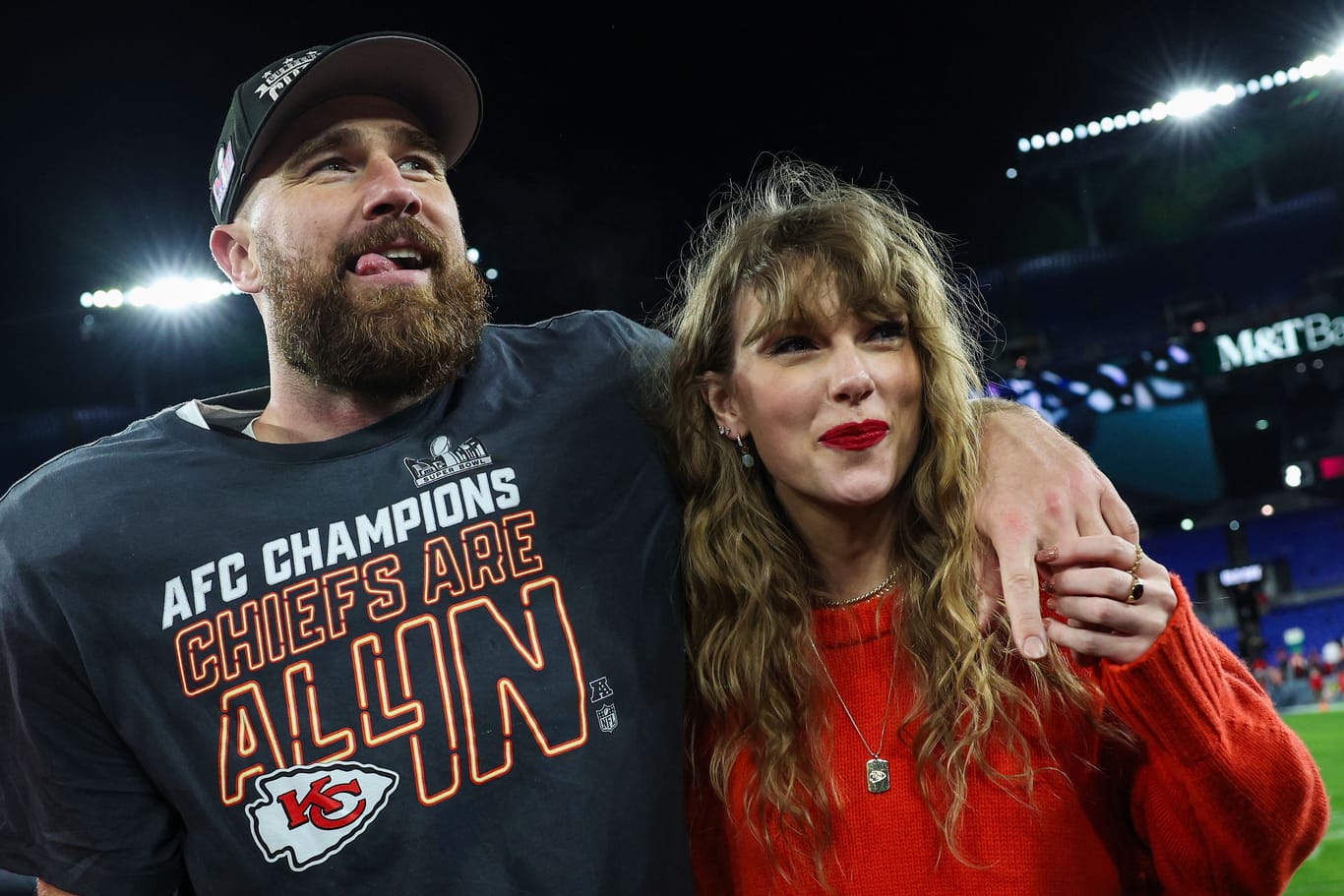 Travis Kelce und Taylor Swift: Der Footballstar und die Popsängerin sind ein Paar.