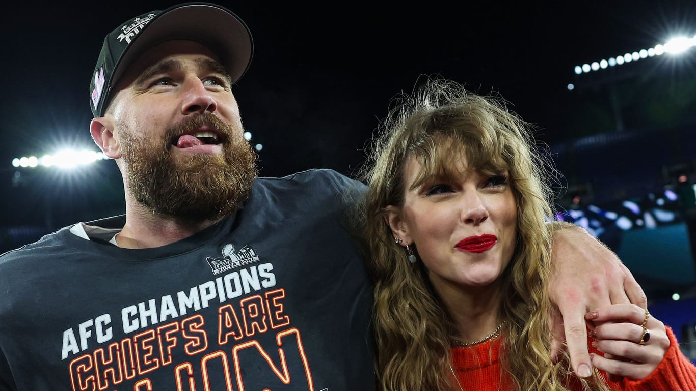 Travis Kelce und Taylor Swift: Der Footballstar und die Popsängerin sind ein Paar.