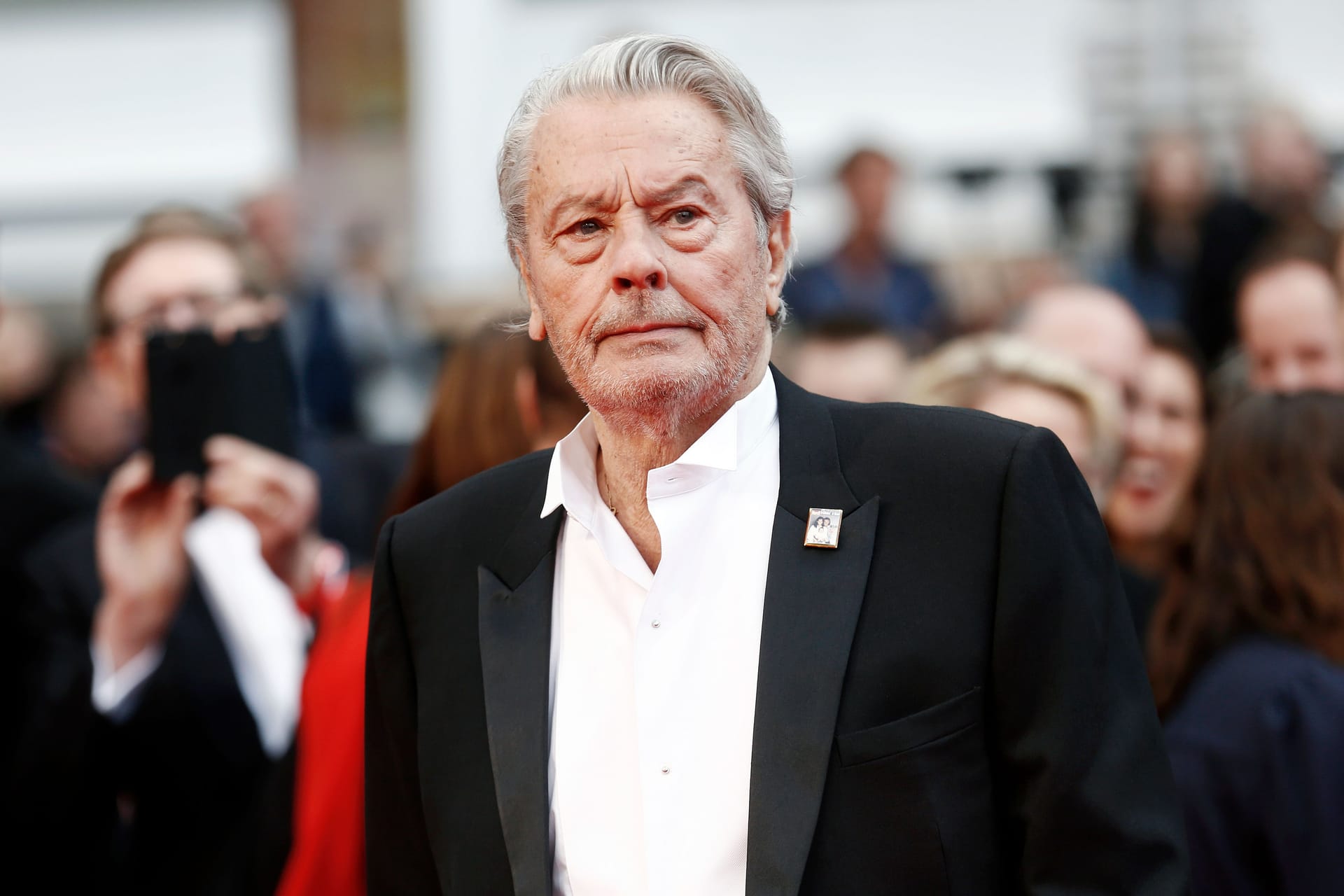 Alain Delon: Der Filmstar liebte seine Hunde.