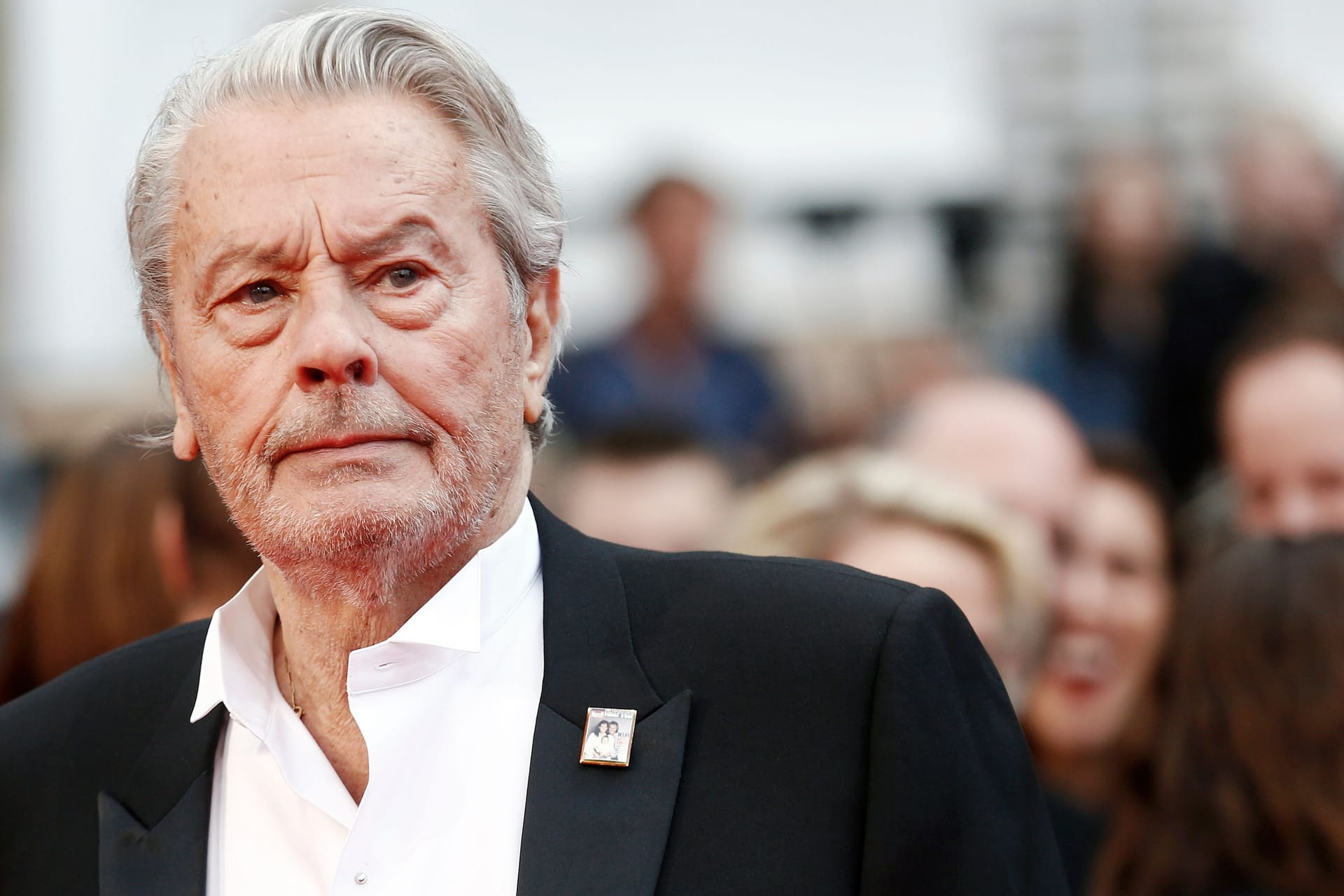 Alain Delon: Der Filmstar liebte seine Hunde.