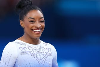 Simone Biles: Sie begeisterte das Publikum in Paris.