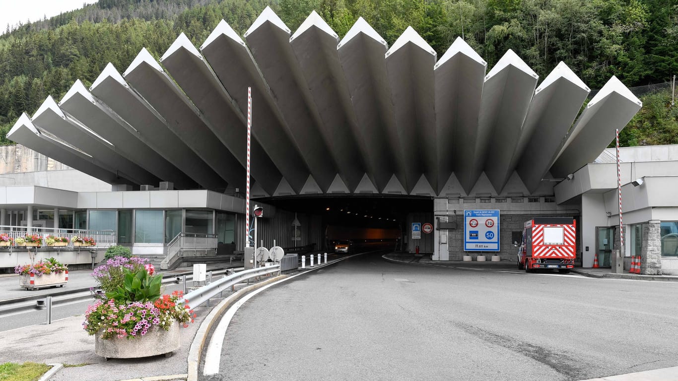 Der Mont-Blanc-Tunnel verbindet Frankreich und Italien: Im September wird er erneut gesperrt.