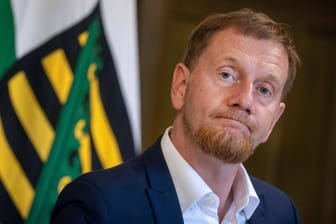 Sachsens Ministerpräsident Michael Kretschmer (CDU): Der Politiker fordert Verhandlungen mit Russland.