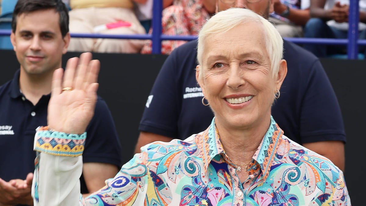 Leyenda del tenis Martina Navratilova: con 67 años