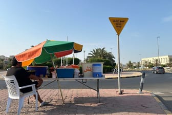 Heißes Wetter in Kuwait