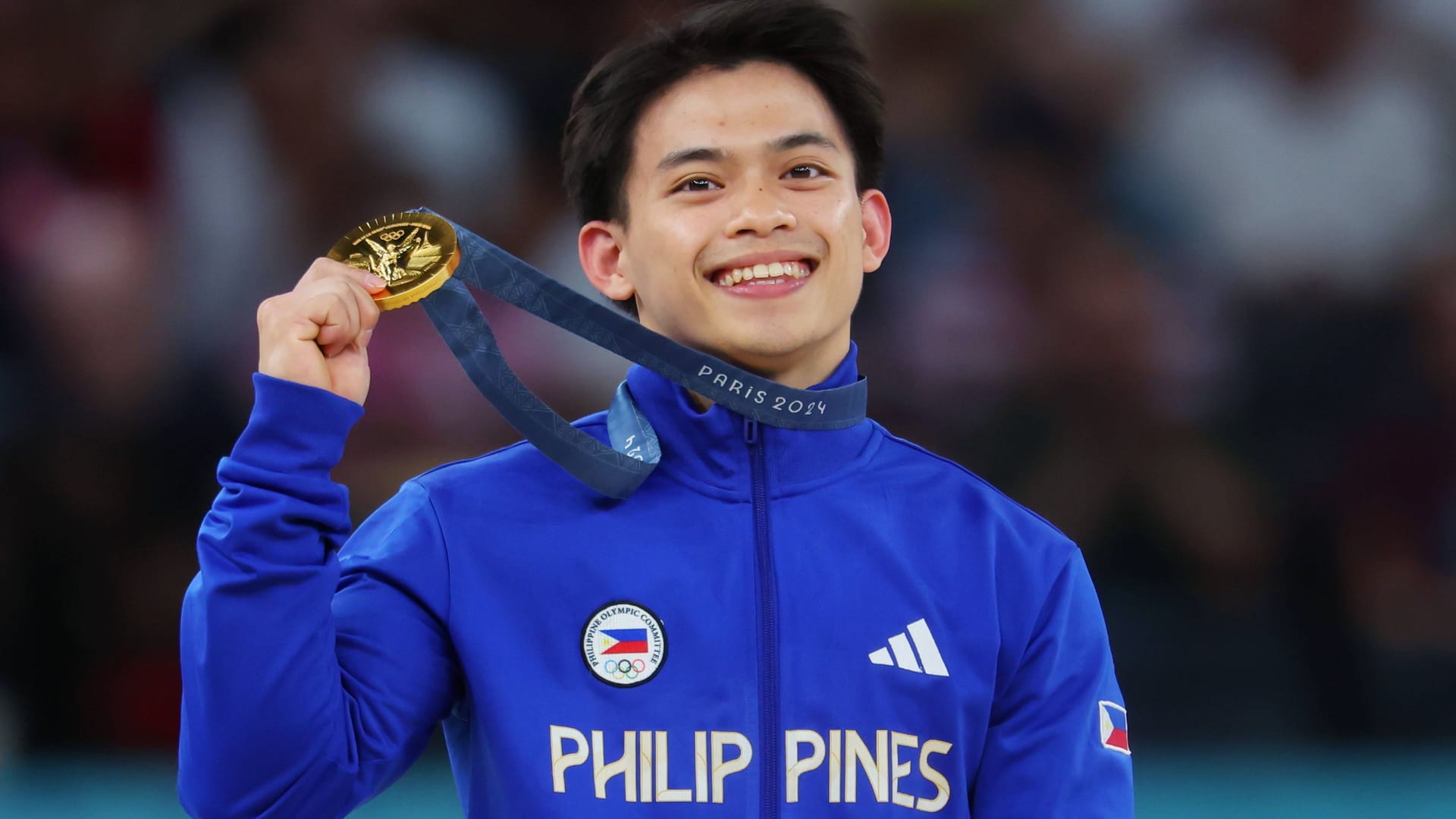 Turnolympiasieger Carlos Yulo: Der philippinische Goldmedaillengewinner wird nach seinem Sieg reichlich belohnt.