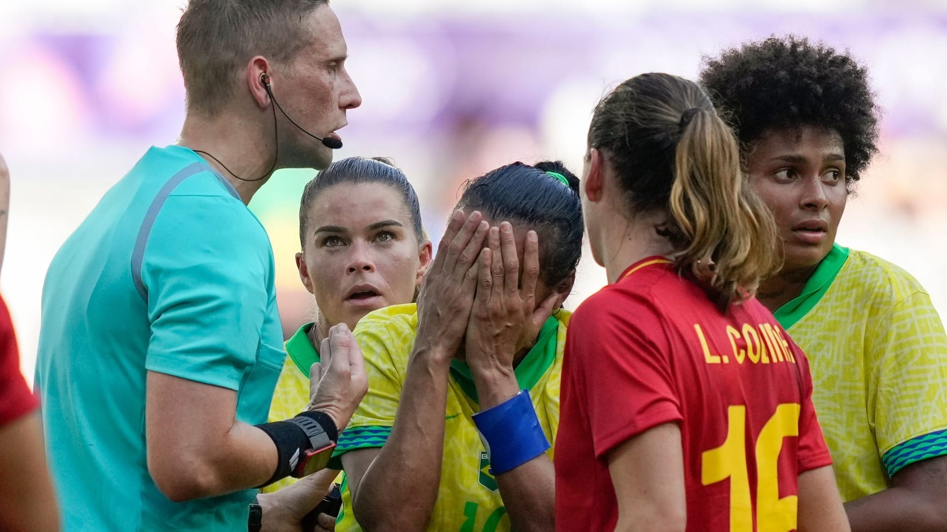 Paris 2024 - Brasilien - Spanien