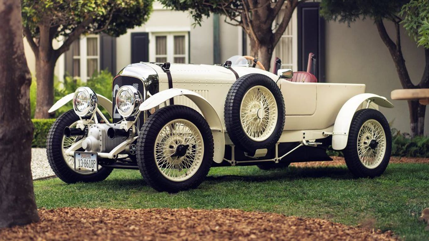 Geschrumpfter Retro-Renner: Der Bentley Blower Junior wird in Handarbeit gefertigt.