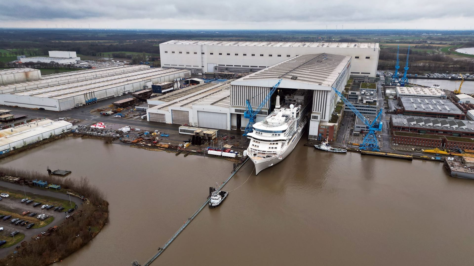 Meyer Werft in Papenburg