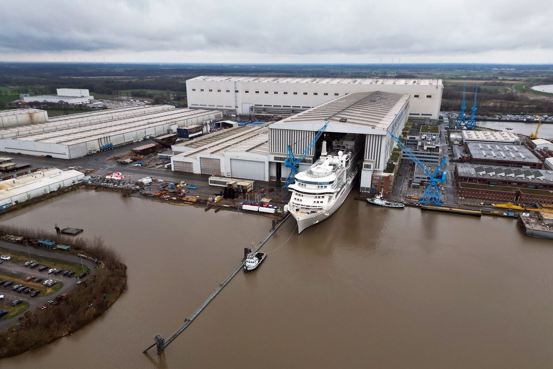 Meyer Werft in Papenburg