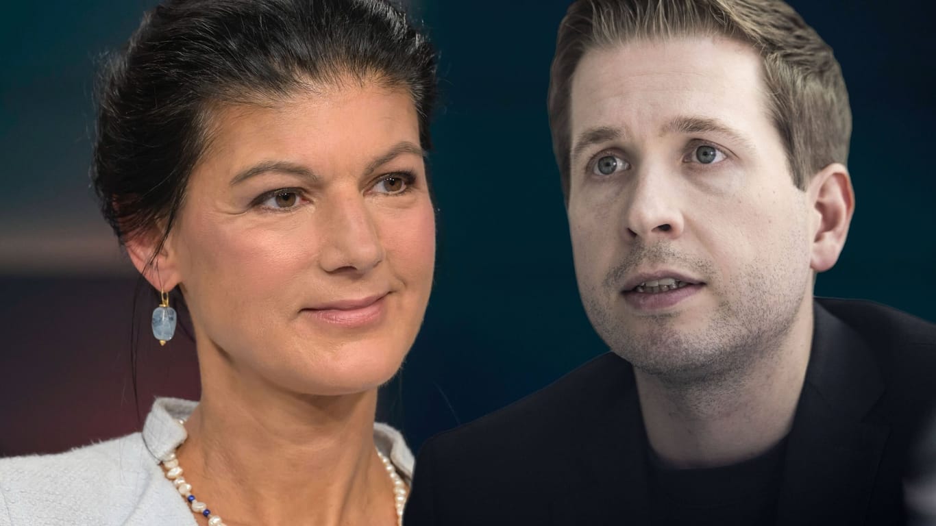 Wagenknecht und Kühnert: Der Streit zwischen dem BSW und der SPD über Parteispenden geht in die nächste Runde.