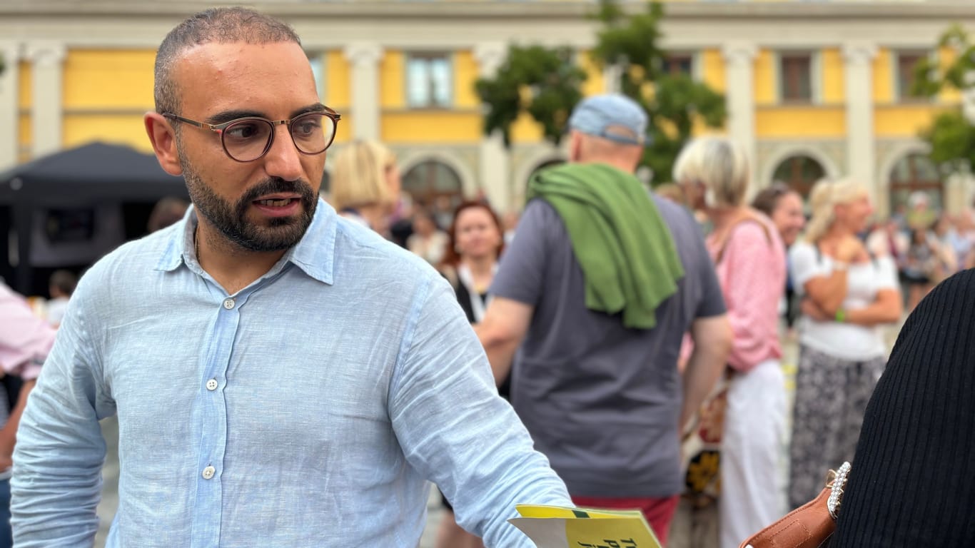 Kassem Taher Saleh: "Viel Scheiße erlebt."