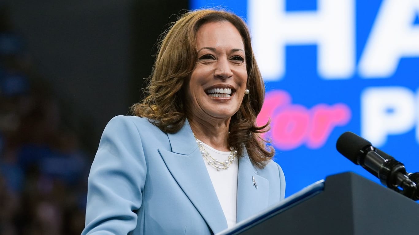 Wahlkampf in den USA - Kamala Harris