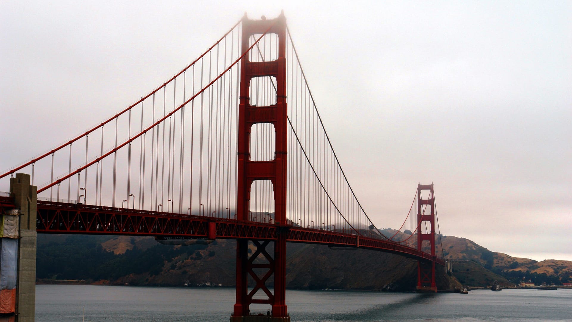 Die Golden Gate Bridge in San Francisco.