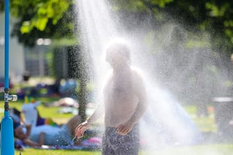 Heißes Sommerwetter in Baden-Württemberg