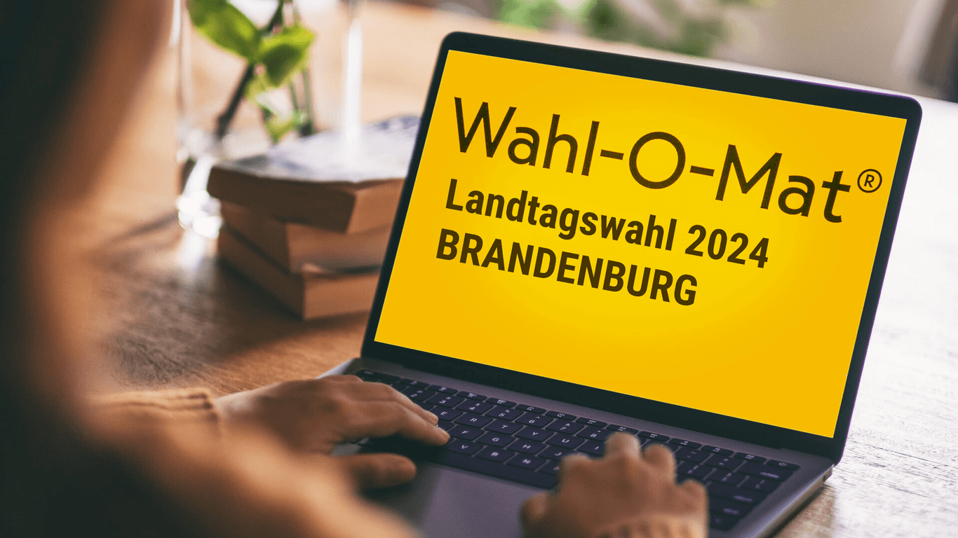 Mit dem Wahl-O-Mat können Sie ermitteln, welche Partei in Brandenburg Ihre Interessen am ehesten vertritt.