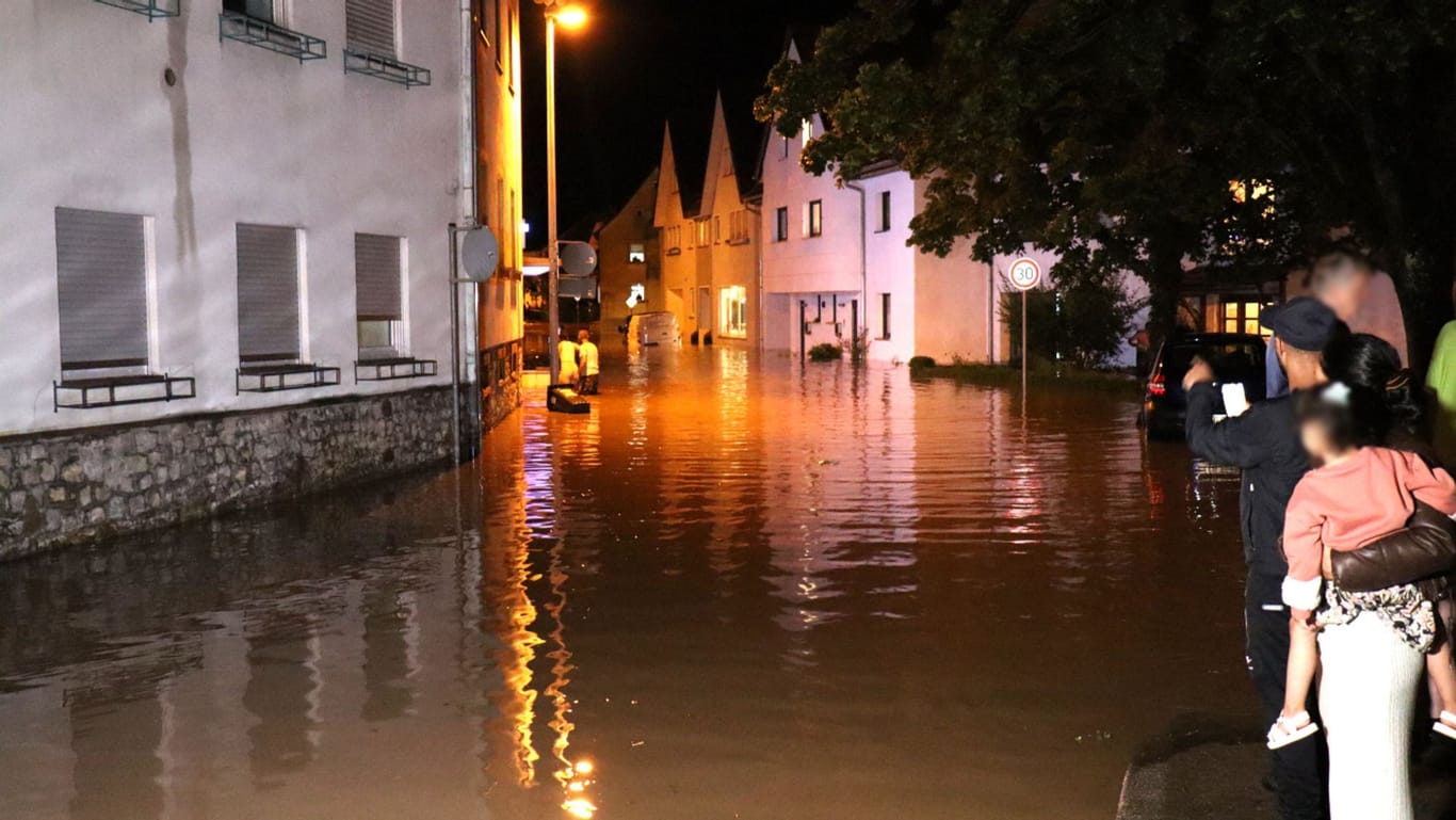 Unwetter in Baden-Württemberg