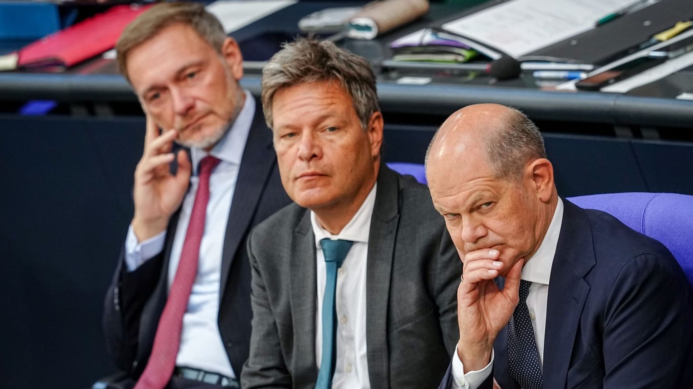 Scholz, Lindner und Habeck