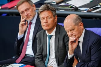 Scholz, Lindner und Habeck