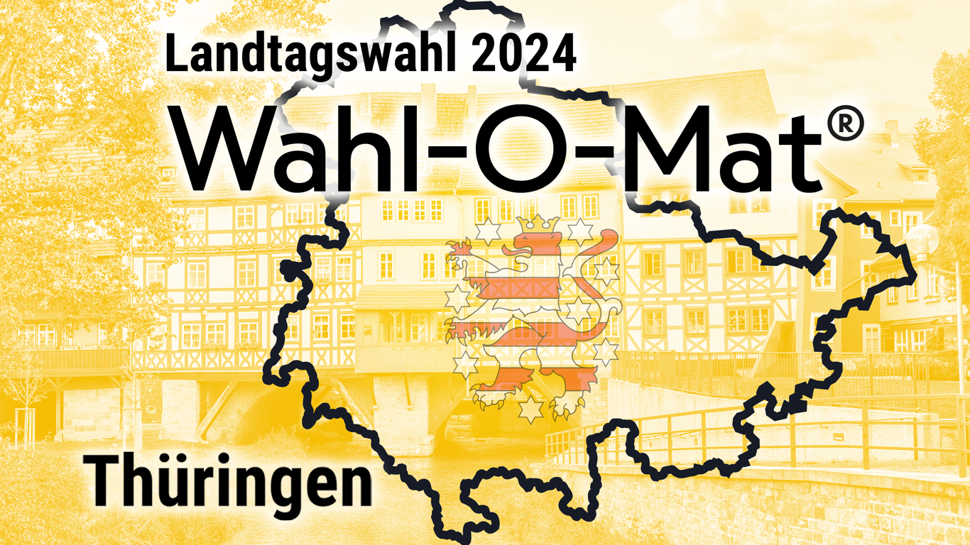 Mit dem Wahl-O-Mat können Sie ermitteln, welche Partei in Thüringen Ihre Interessen am ehesten vertritt.