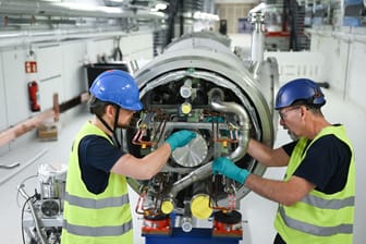 Baustelle Teilchenbeschleuniger «Fair» in Darmstadt