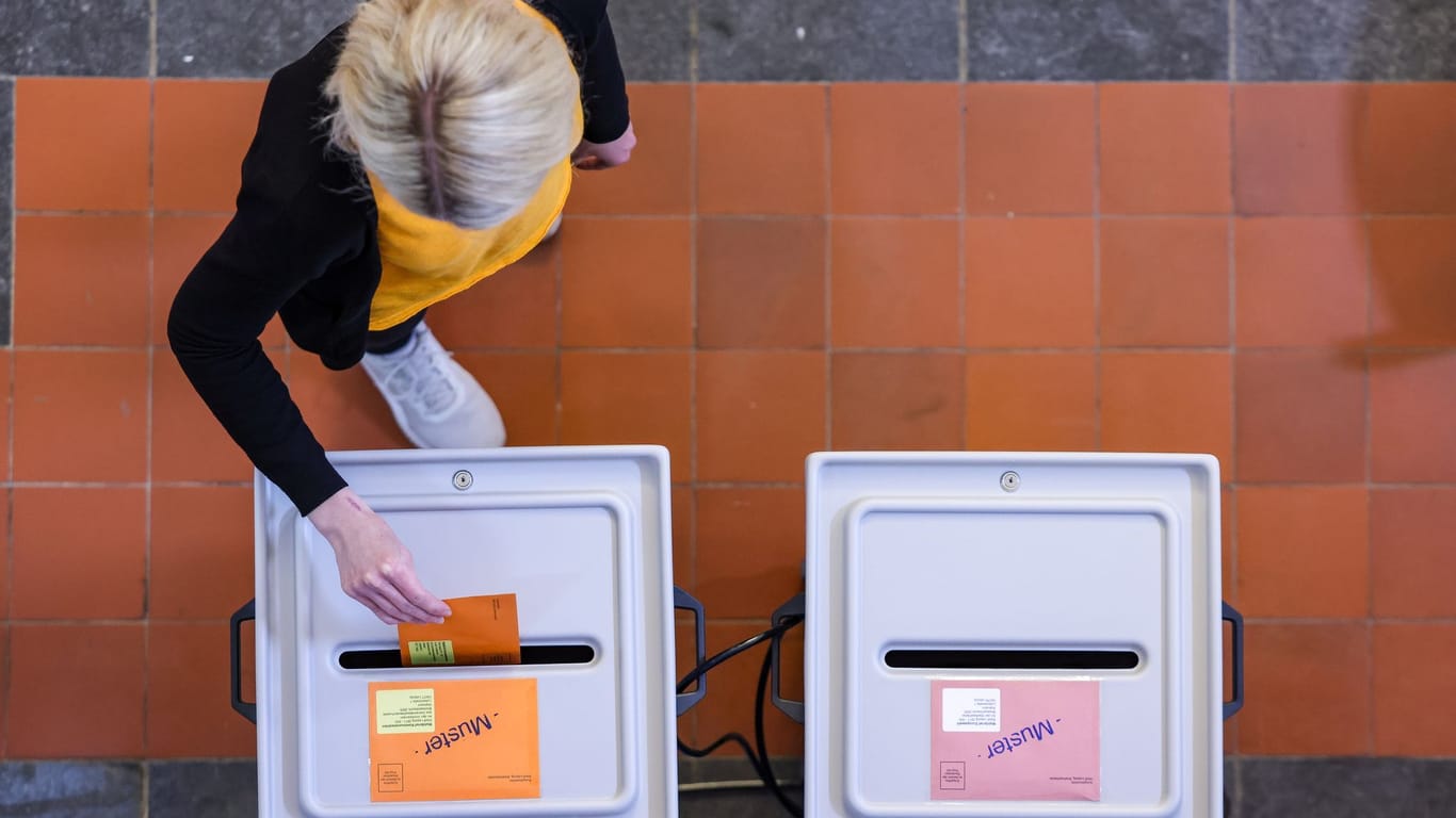 Briefwahlstelle für Europa-und Kommunalwahl in Leipzig