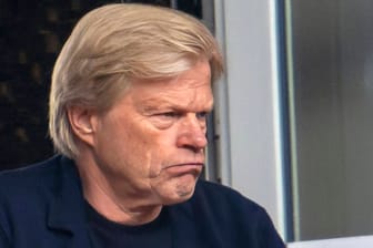 Oliver Kahn: Auf dem Platz hatte er weniger mit den Tränen zu kämpfen.