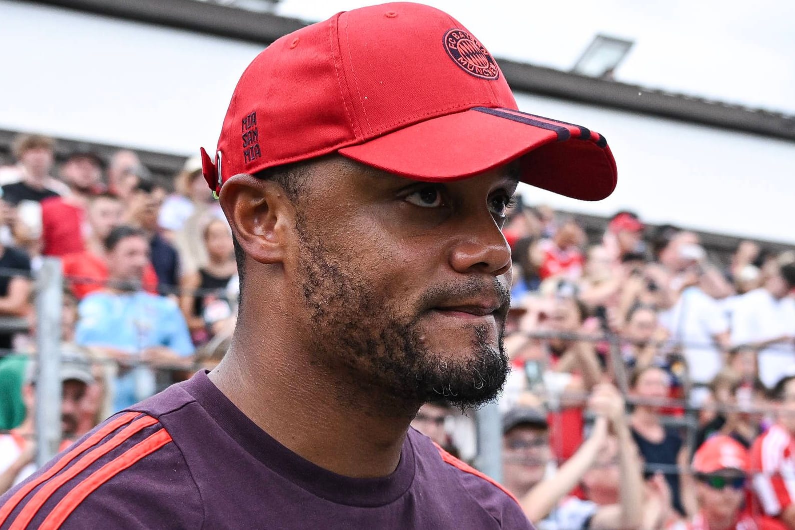 Erste Prüfung: Bayern-Trainer Vincent Kompany.