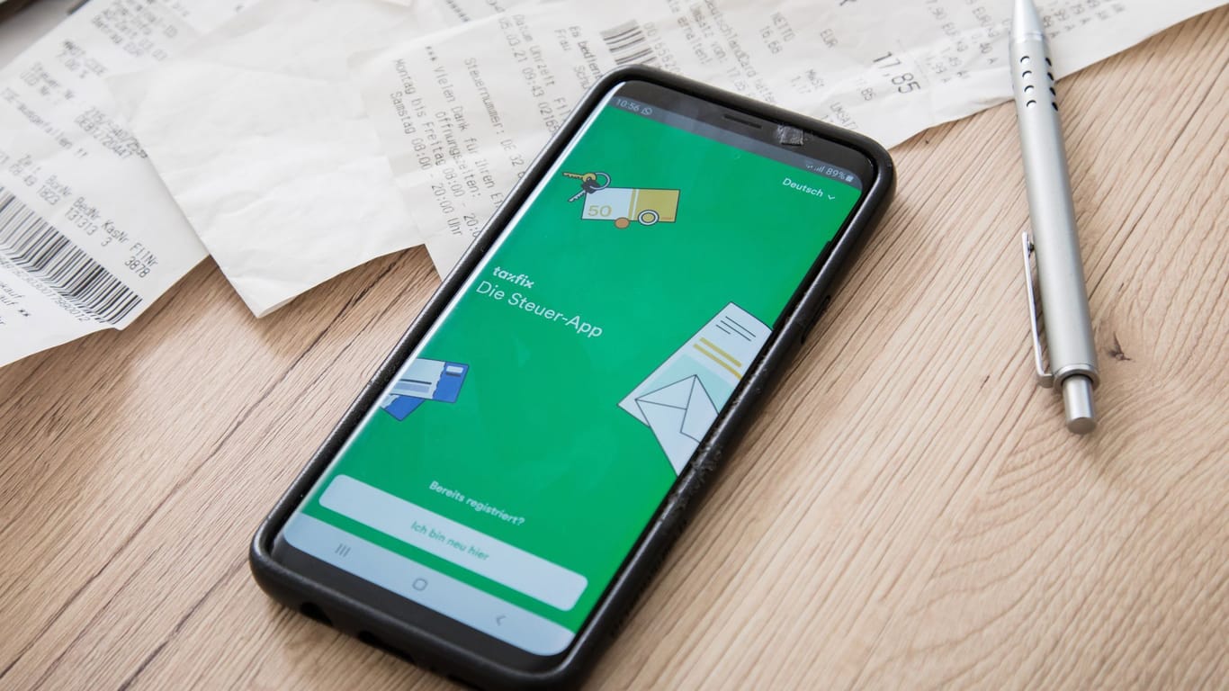 App Taxfix für die Steuererklärung