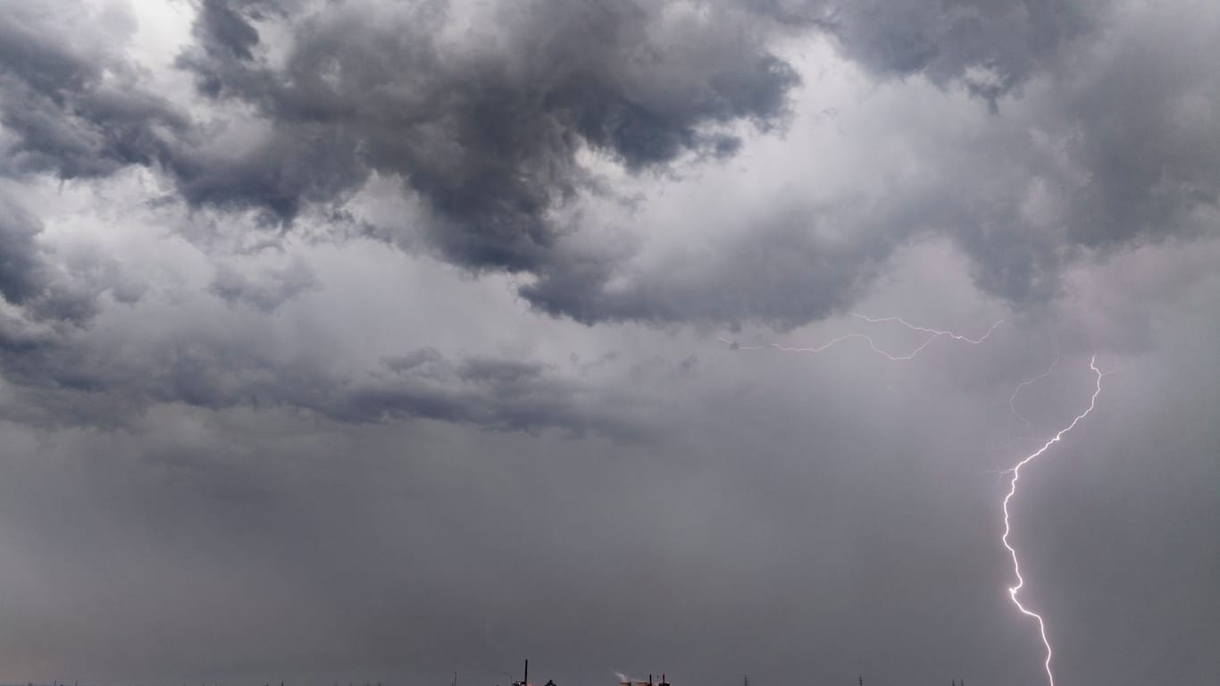 Gewitter in Duisburg