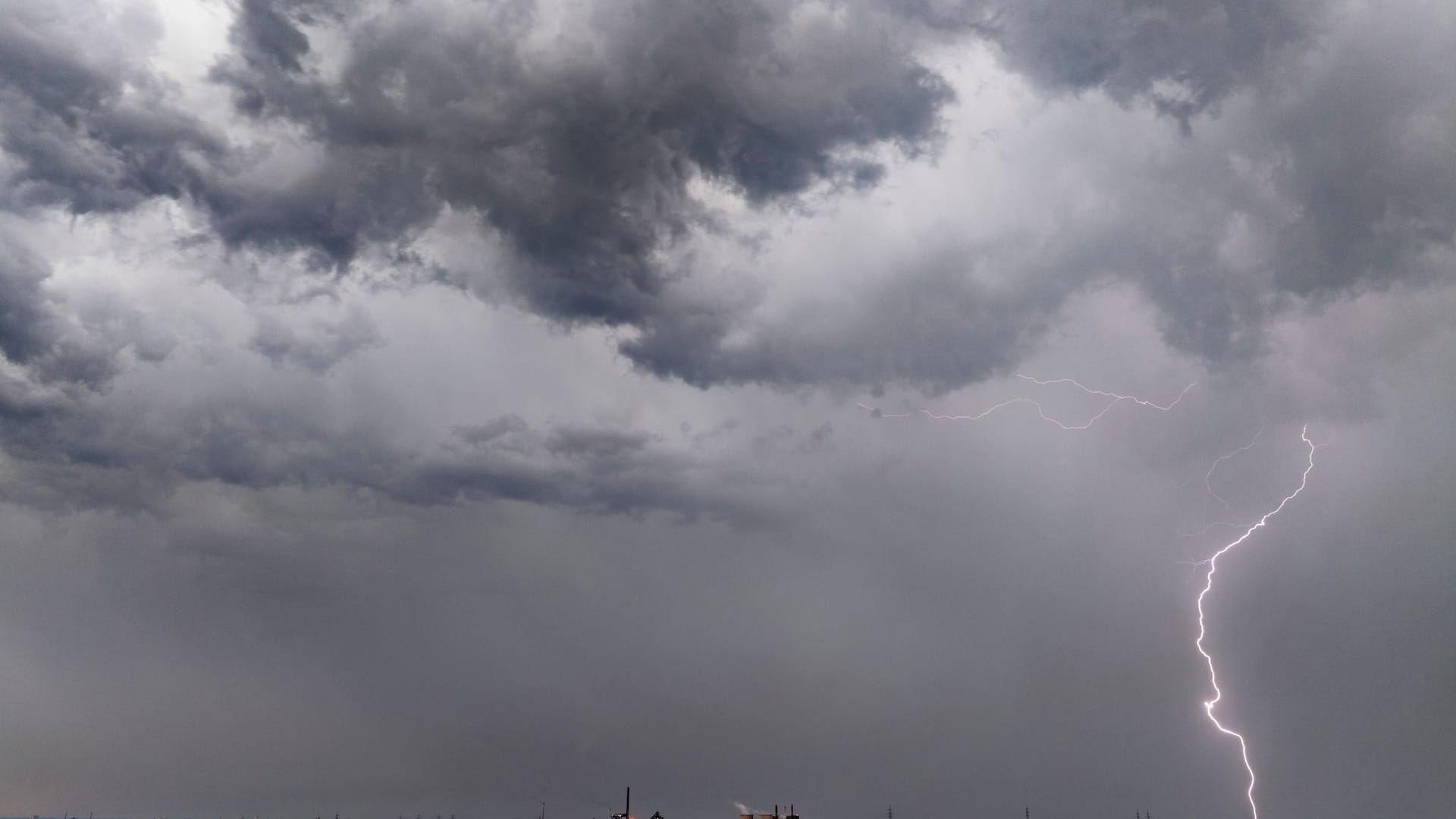 Gewitter in Duisburg