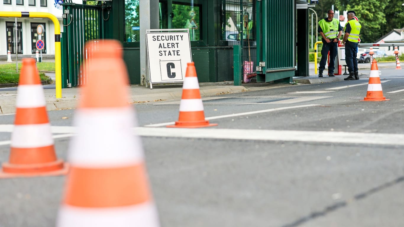 Zweithöchste Sicherheitsstufe an Nato-Flugplatz Geilenkirchen