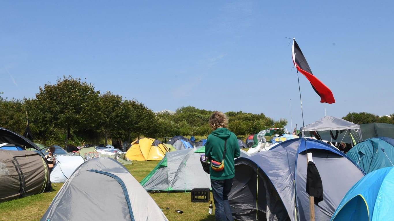 Punk-Protestcamp 3.0 auf Sylt