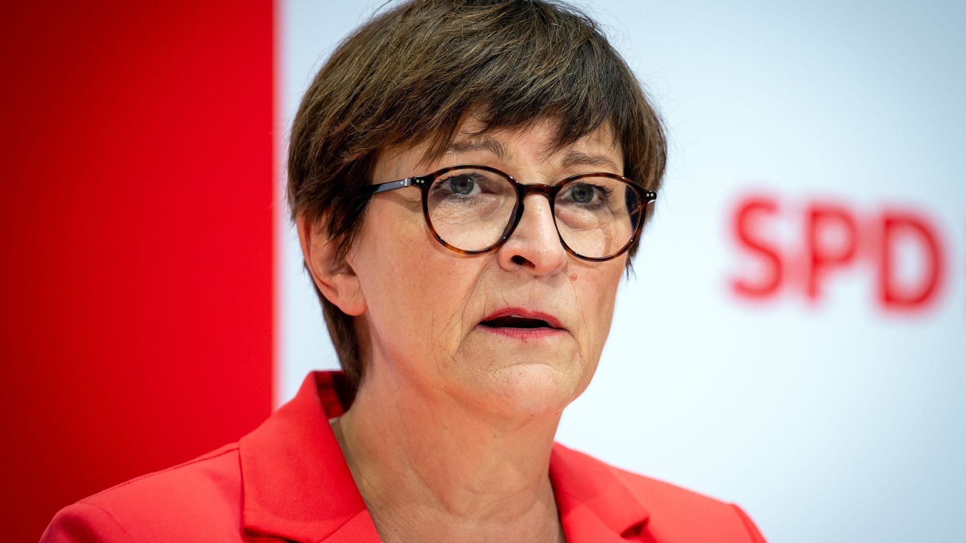 Saskia Esken: Die SPD-Chefin erklärte, man könne aus dem Anschlag von Solingen nicht viel lernen.