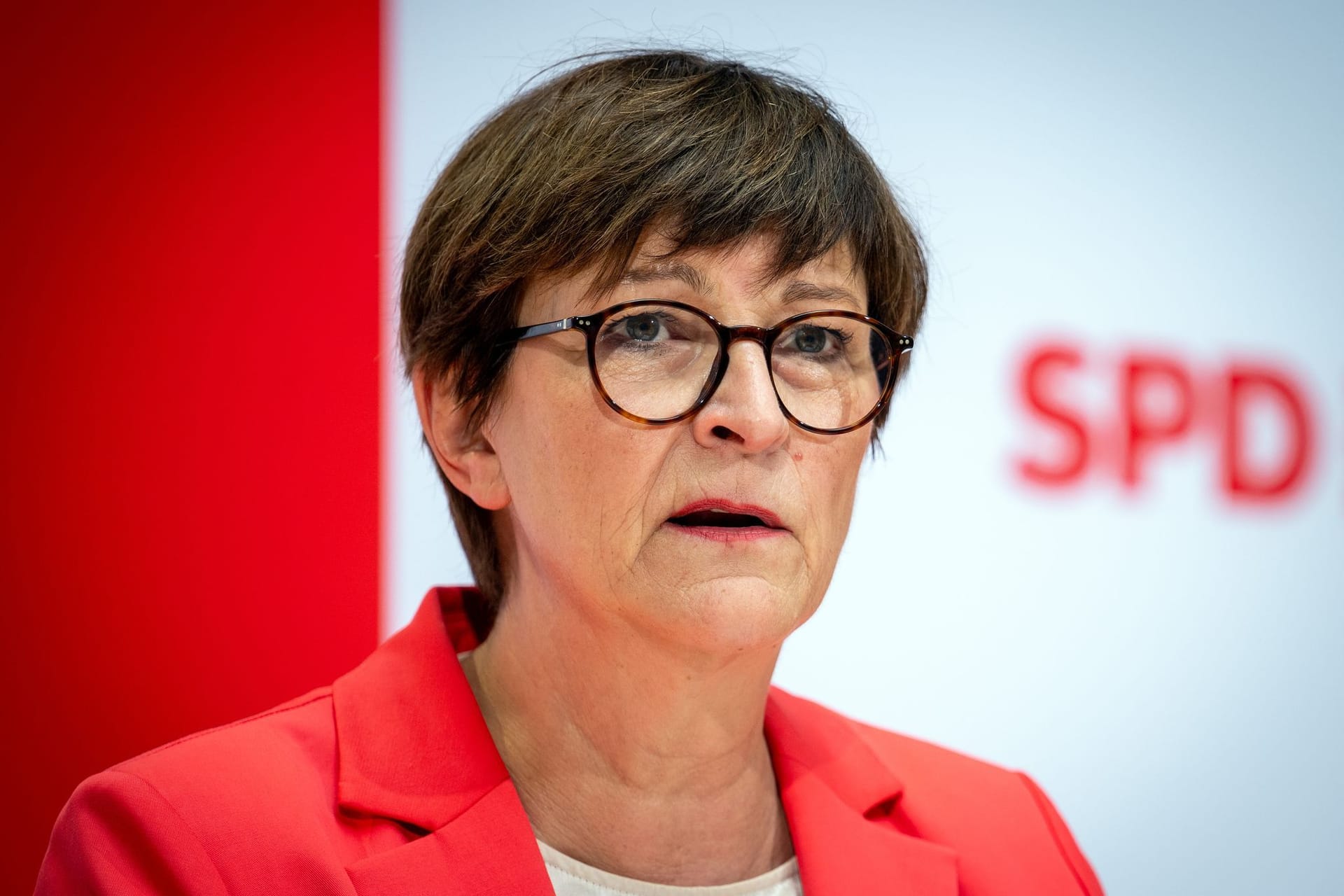 Saskia Esken: Die SPD-Chefin erklärte, man könne aus dem Anschlag von Solingen nicht viel lernen.