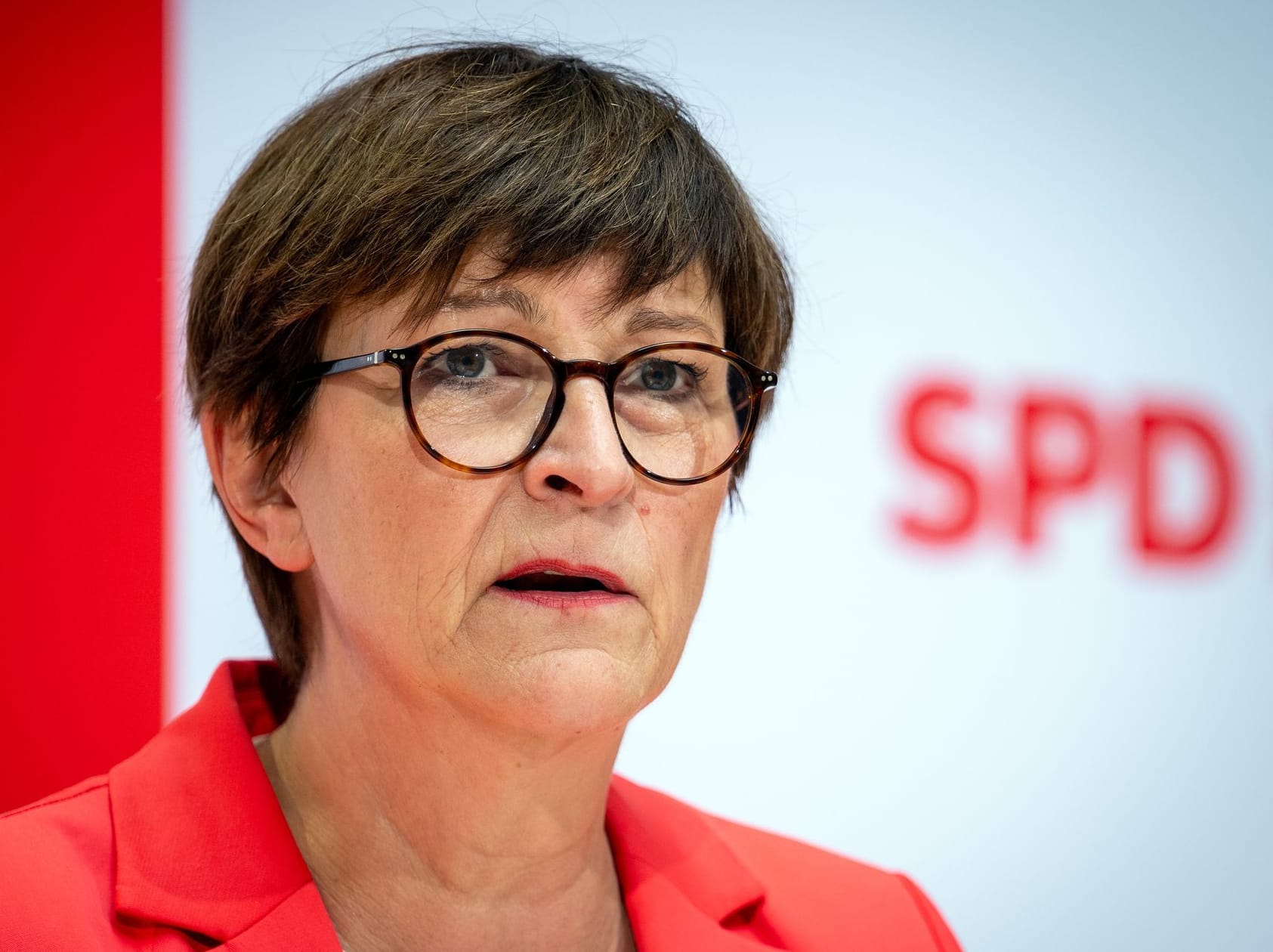 Saskia Esken: Die SPD-Chefin erklärte, man könne aus dem Anschlag von Solingen nicht viel lernen.