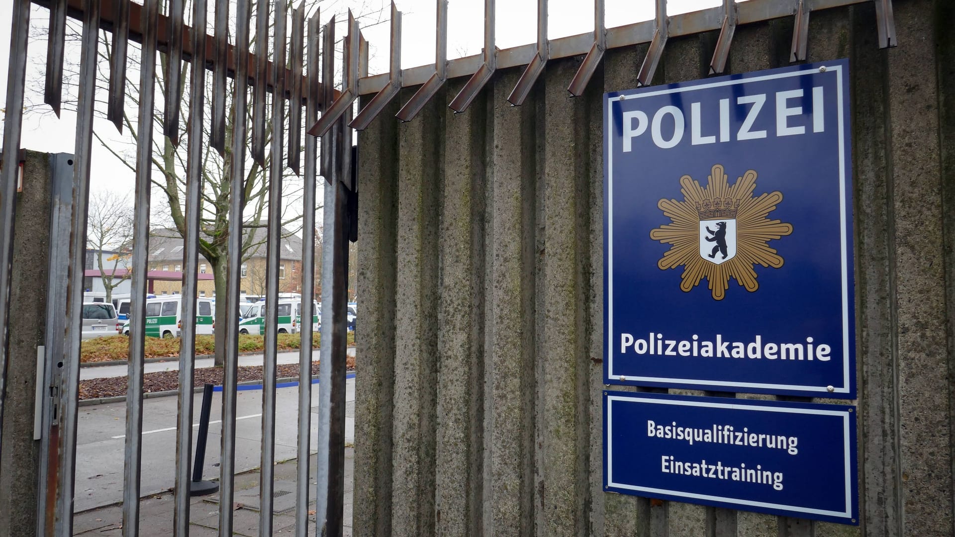 Polizeiakademie in Berlin-Spandau: Gegen eine Fachlehrerin wird ermittelt.