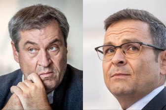 Bayerns Ministerpräsident Markus Söder hat gegen den österreichischen Rechtspopulistn Gerald Grosz erneut Strafantrag wegen Beleidigung gestellt (Archivbild).