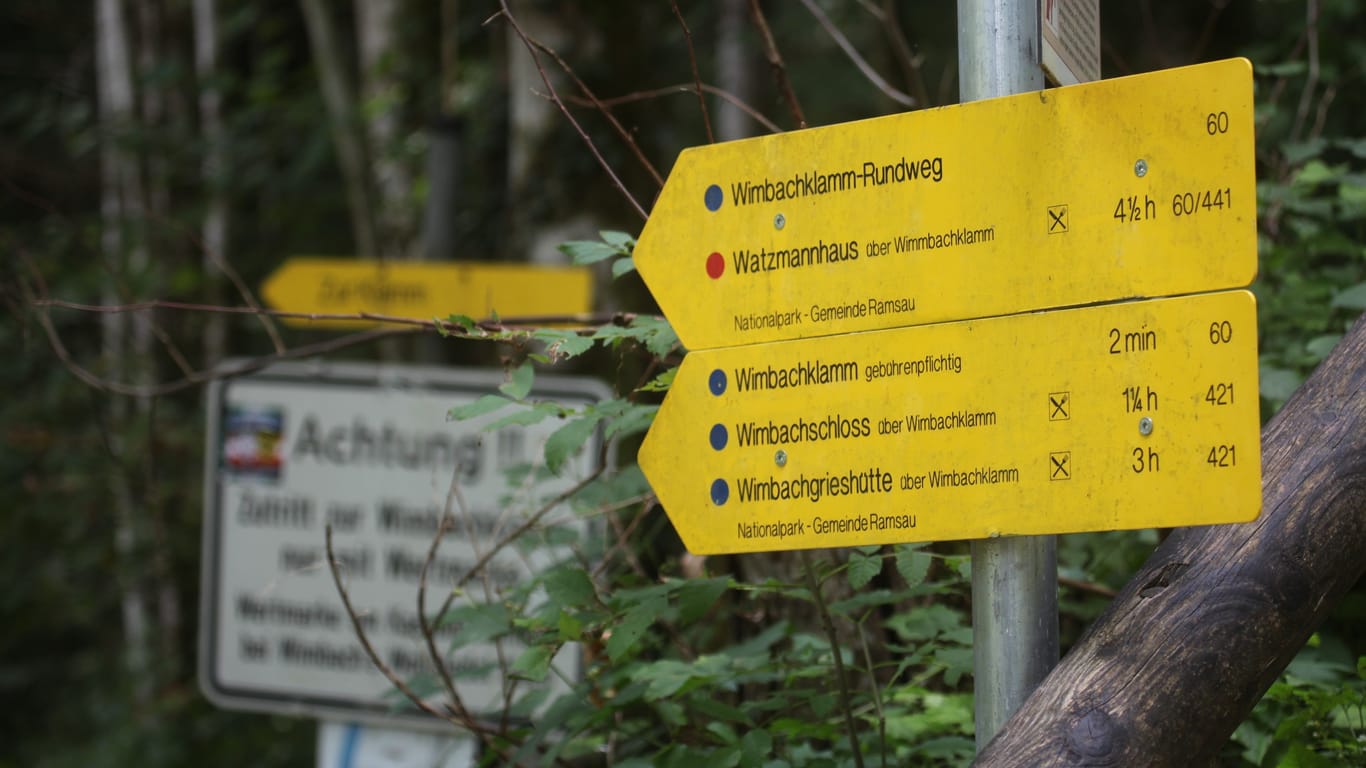 Beliebt bei tausenden Besuchern: der Weg zum Watzmannhaus.