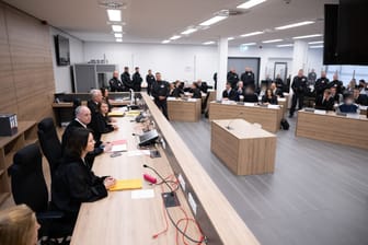 Urteilsverkündung Prozess Juwelendiebstahl Grünes Gewölbe