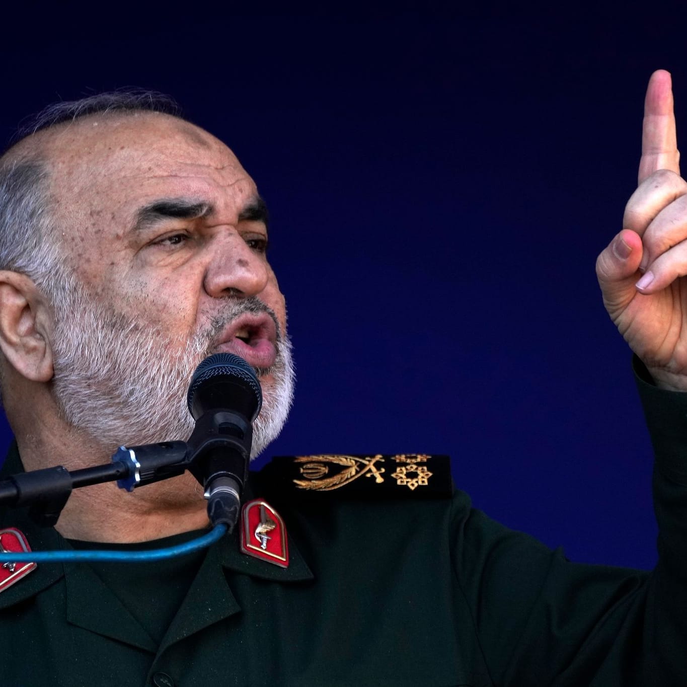 Hussein Salami, Kommandeur der iranischen Revolutionsgarden