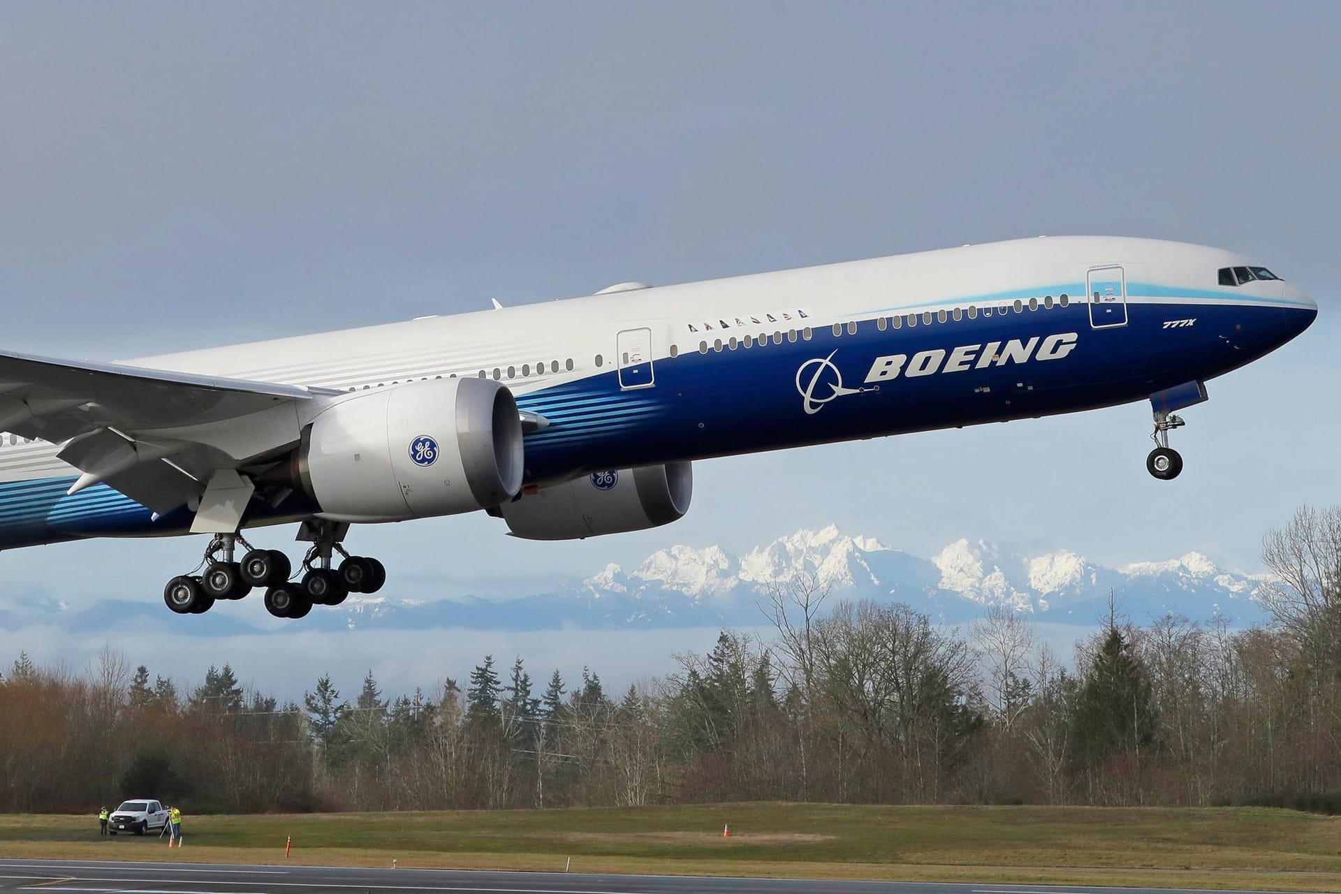 Erstflug Boeing 777X in den USA